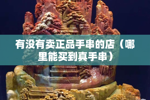 有沒有賣正品手串的店（哪里能買到真手串）