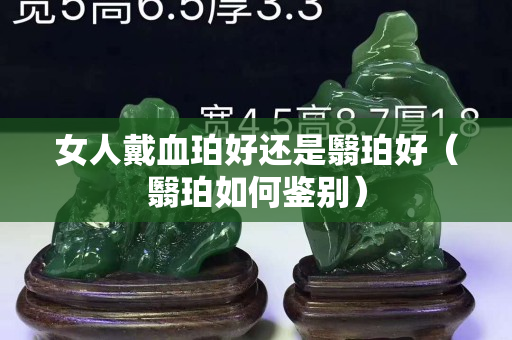 女人戴血珀好還是翳珀好（翳珀如何鑒別）