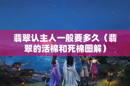 翡翠認(rèn)主人一般要多久（翡翠的活棉和死棉圖解）