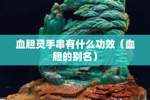 血膽靈手串有什么功效（血膽的別名）