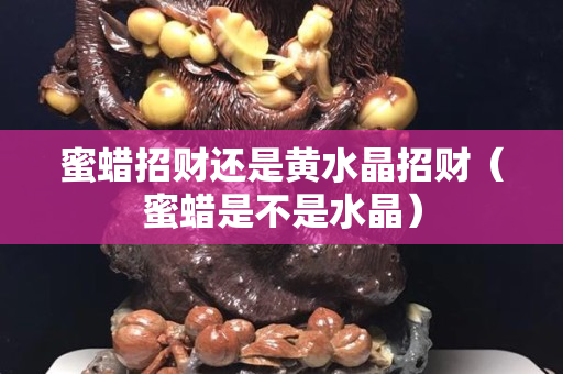 蜜蠟招財還是黃水晶招財（蜜蠟是不是水晶）
