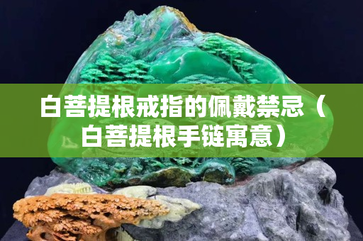 白菩提根戒指的佩戴禁忌（白菩提根手鏈寓意）