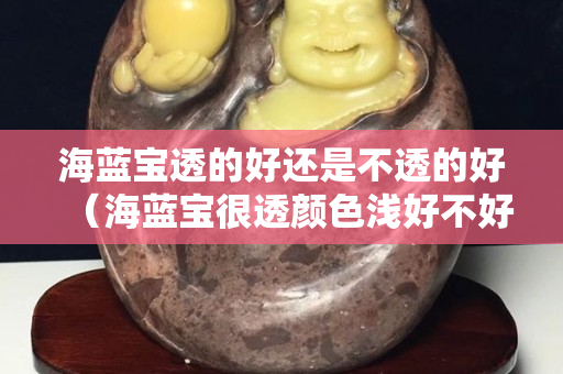 海藍寶透的好還是不透的好（海藍寶很透顏色淺好不好）