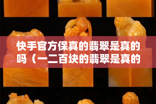 快手官方保真的翡翠是真的嗎（一二百塊的翡翠是真的嗎）