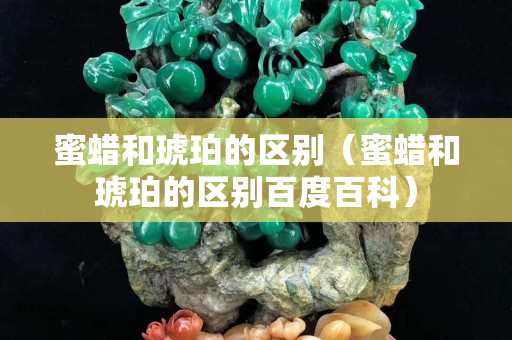 蜜蠟和琥珀的區別（蜜蠟和琥珀的區別百度百科）