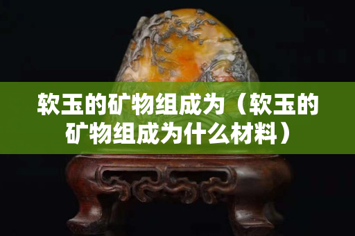 軟玉的礦物組成為（軟玉的礦物組成為什么材料）