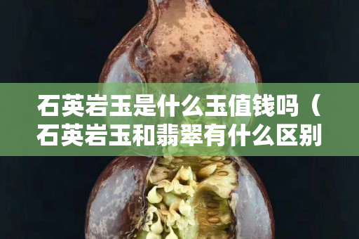 石英巖玉是什么玉值錢嗎（石英巖玉和翡翠有什么區別）