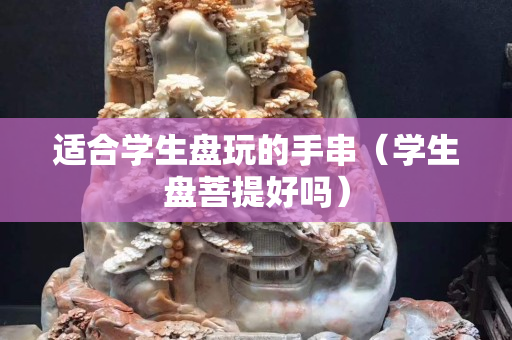 適合學生盤玩的手串（學生盤菩提好嗎）