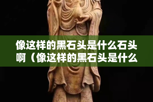 像這樣的黑石頭是什么石頭?。ㄏ襁@樣的黑石頭是什么石頭啊圖片）