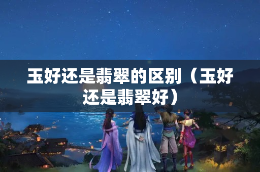 玉好還是翡翠的區別（玉好還是翡翠好）
