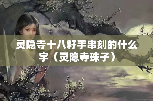 靈隱寺十八籽手串刻的什么字（靈隱寺珠子）