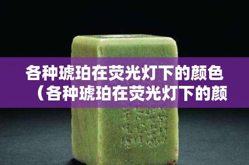各種琥珀在熒光燈下的顏色（各種琥珀在熒光燈下的顏色區(qū)別）