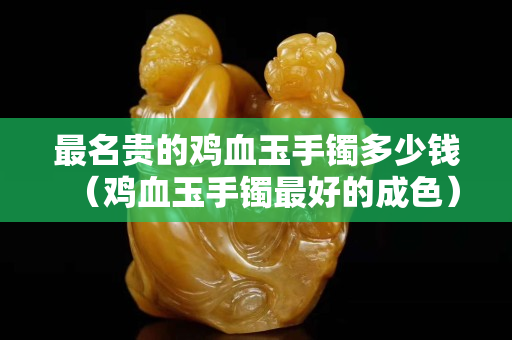 最名貴的雞血玉手鐲多少錢（雞血玉手鐲最好的成色）