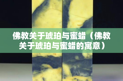 佛教關于琥珀與蜜蠟（佛教關于琥珀與蜜蠟的寓意）