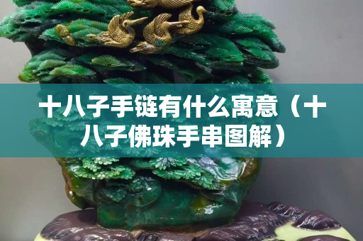 十八子手鏈有什么寓意（十八子佛珠手串圖解）