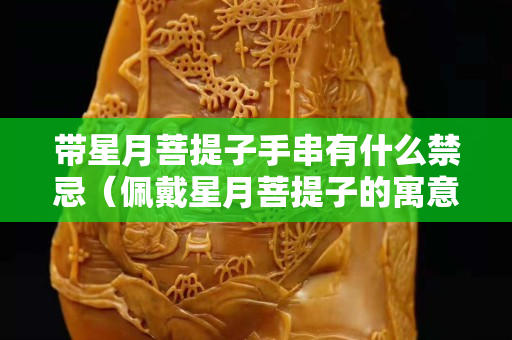 帶星月菩提子手串有什么禁忌（佩戴星月菩提子的寓意）