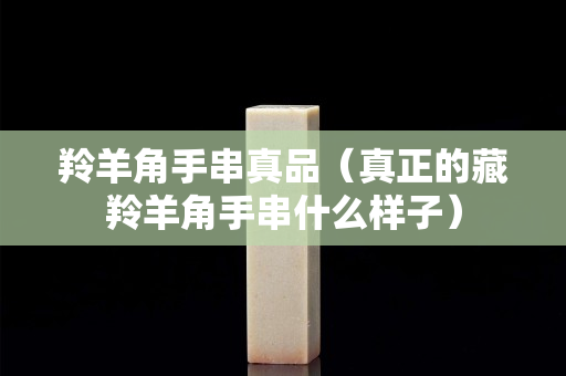 羚羊角手串真品（真正的藏羚羊角手串什么樣子）