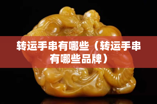 轉(zhuǎn)運手串有哪些（轉(zhuǎn)運手串有哪些品牌）