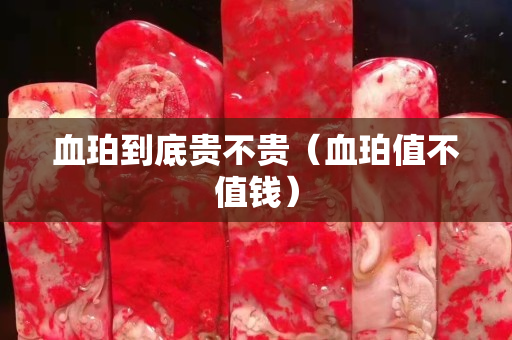 血珀到底貴不貴（血珀值不值錢）