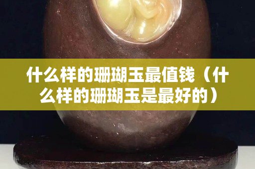什么樣的珊瑚玉最值錢（什么樣的珊瑚玉是最好的）