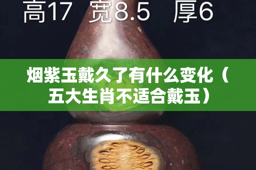 煙紫玉戴久了有什么變化（五大生肖不適合戴玉）