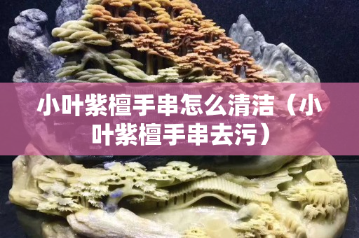小葉紫檀手串怎么清潔（小葉紫檀手串去污）