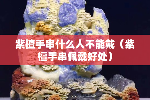 紫檀手串什么人不能戴（紫檀手串佩戴好處）