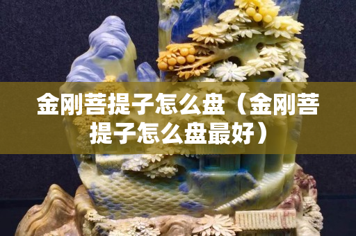金剛菩提子怎么盤（金剛菩提子怎么盤最好）