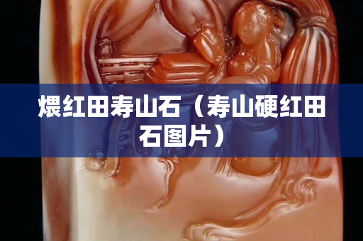 煨紅田壽山石（壽山硬紅田石圖片）