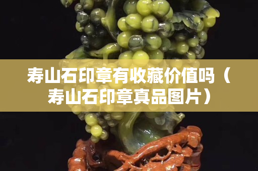 壽山石印章有收藏價值嗎（壽山石印章真品圖片）