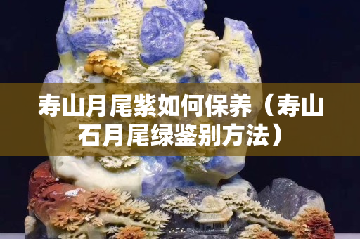 壽山月尾紫如何保養(yǎng)（壽山石月尾綠鑒別方法）