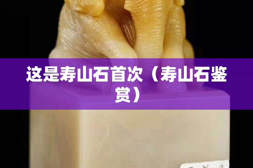 這是壽山石首次（壽山石鑒賞）
