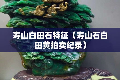 壽山白田石特征（壽山石白田黃拍賣紀(jì)錄）