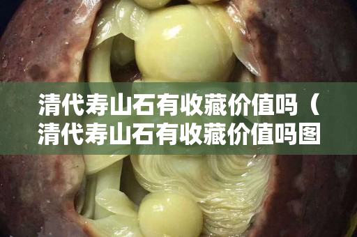 清代壽山石有收藏價值嗎（清代壽山石有收藏價值嗎圖片）