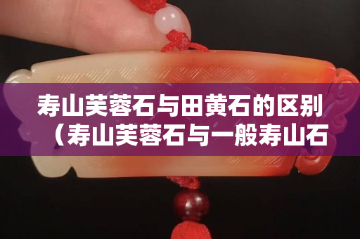 壽山芙蓉石與田黃石的區別（壽山芙蓉石與一般壽山石的區別）