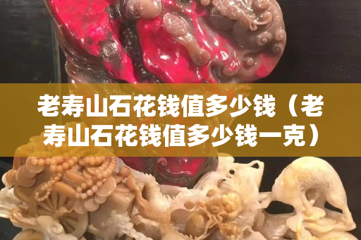老壽山石花錢值多少錢（老壽山石花錢值多少錢一克）