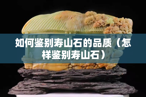 如何鑒別壽山石的品質（怎樣鑒別壽山石）