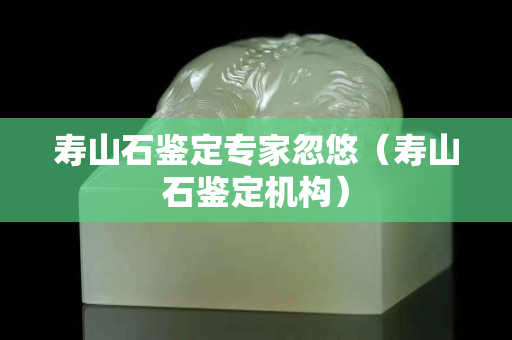 壽山石鑒定專家忽悠（壽山石鑒定機構(gòu)）
