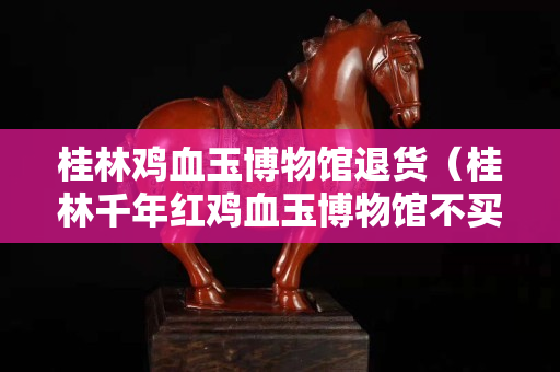 桂林雞血玉博物館退貨（桂林千年紅雞血玉博物館不買東西不讓出來？）
