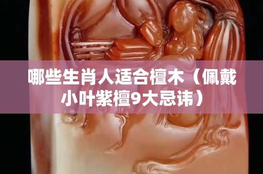 哪些生肖人適合檀木（佩戴小葉紫檀9大忌諱）