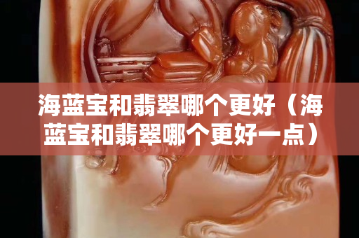 海藍(lán)寶和翡翠哪個(gè)更好（海藍(lán)寶和翡翠哪個(gè)更好一點(diǎn)）