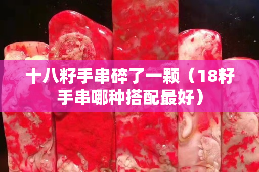 十八籽手串碎了一顆（18籽手串哪種搭配最好）