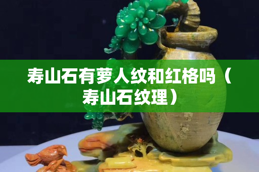 壽山石有蘿人紋和紅格嗎（壽山石紋理）