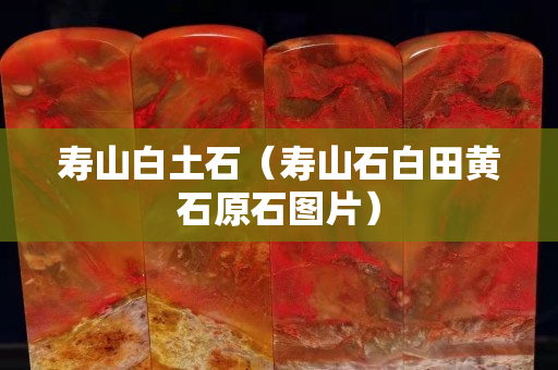 壽山白土石（壽山石白田黃石原石圖片）