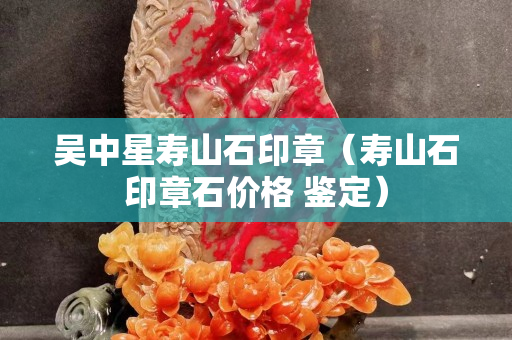 吳中星壽山石印章（壽山石印章石價格 鑒定）