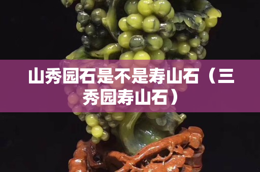 山秀園石是不是壽山石（三秀園壽山石）