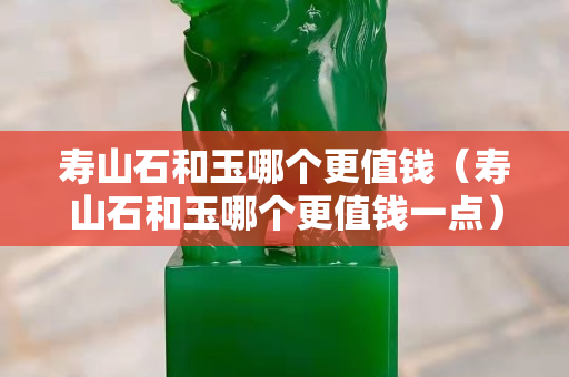 壽山石和玉哪個更值錢（壽山石和玉哪個更值錢一點）