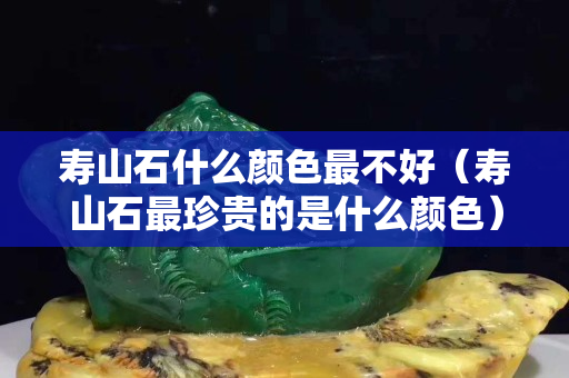 壽山石什么顏色最不好（壽山石最珍貴的是什么顏色）