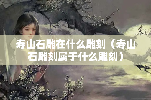 壽山石雕在什么雕刻（壽山石雕刻屬于什么雕刻）