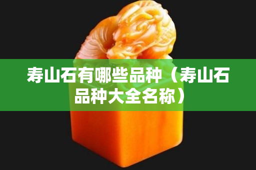 壽山石有哪些品種（壽山石品種大全名稱）